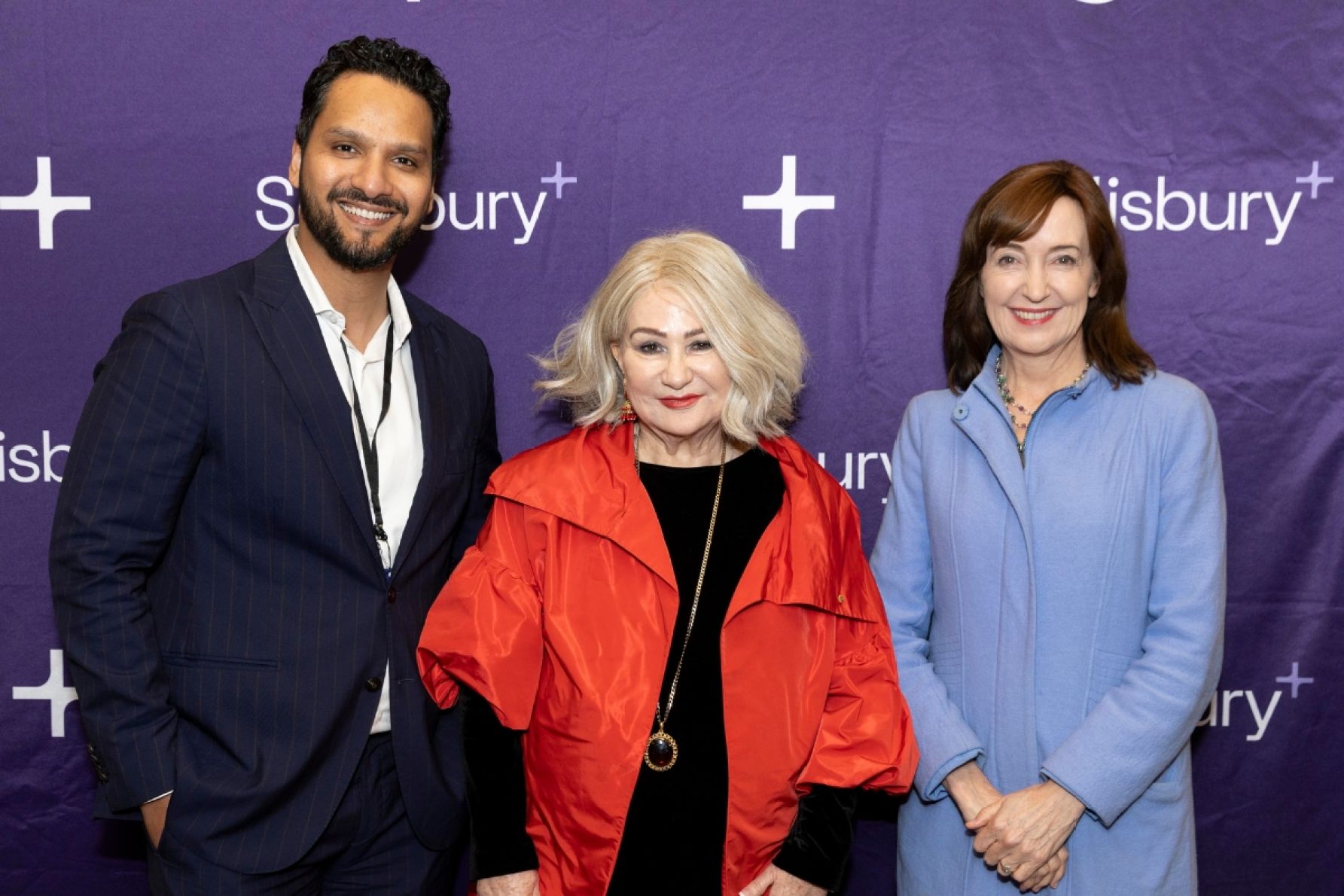 Faisal Sayed, Salisbury Mayor Gillian Aldridge OAM and Deputy Premier Susan Close