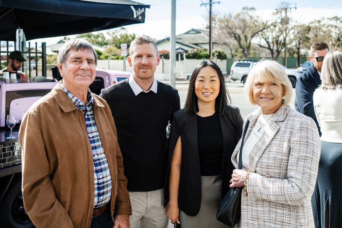 Merv Klemm, Rich Billis, Katina Billis and Virginia Klemm