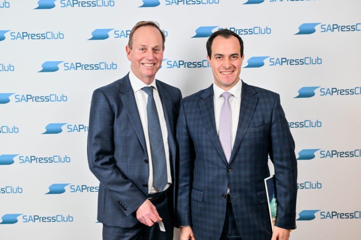 Mike Smithson and Vincent Tarzia MP