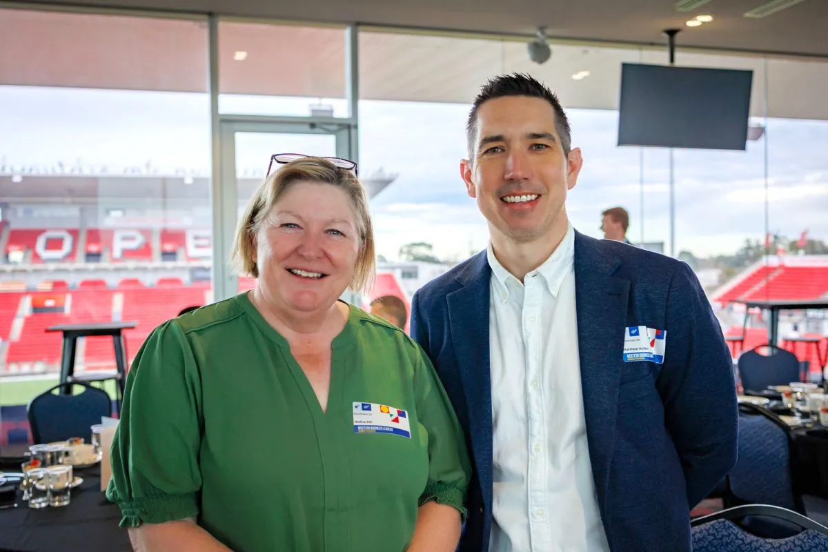 Nadine Hill and Matthew Holden