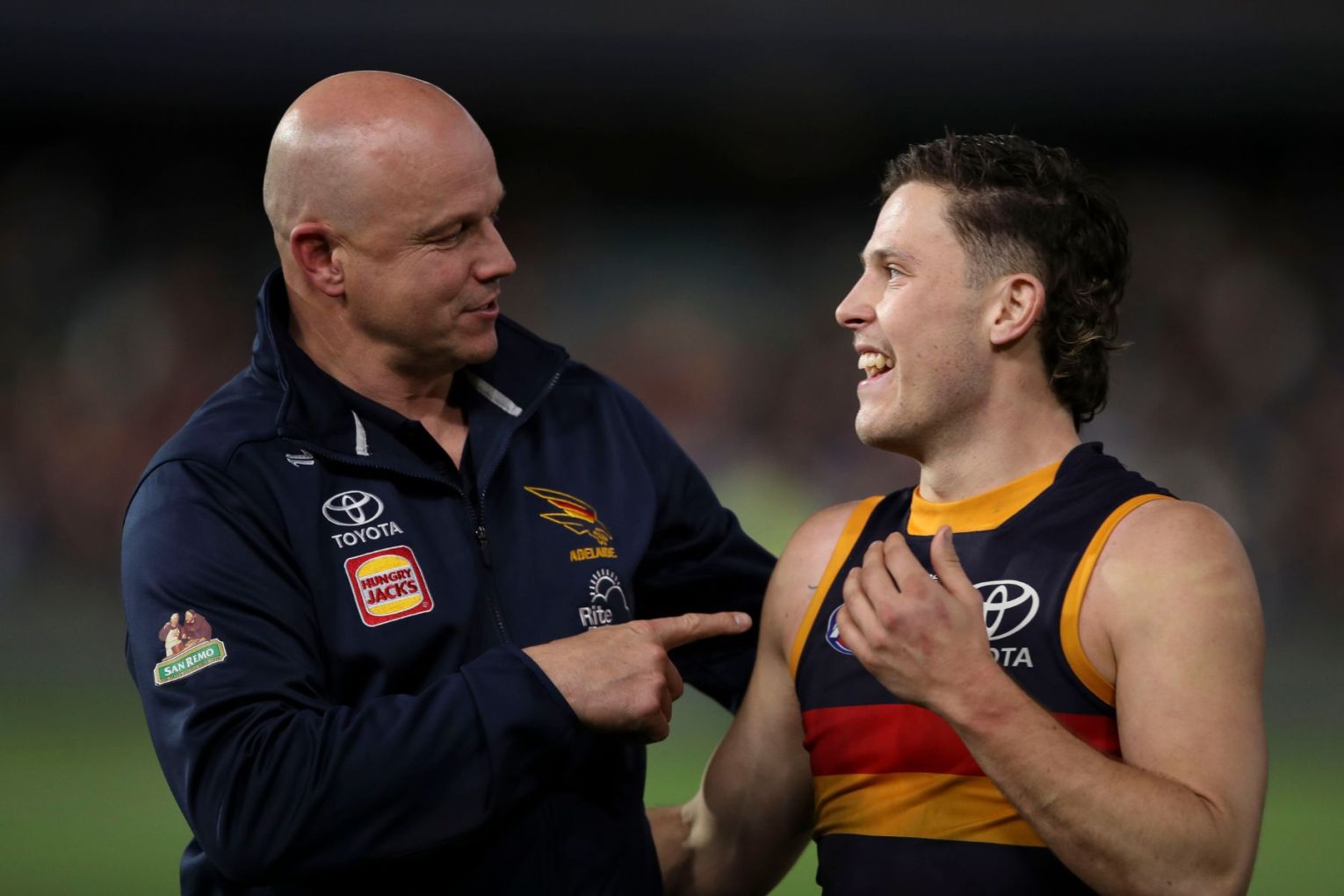 Matthew Nicks' vision is paying off as he steers Adelaide's return to the AFL finals. Picture: Matt Turner/AAP Photos