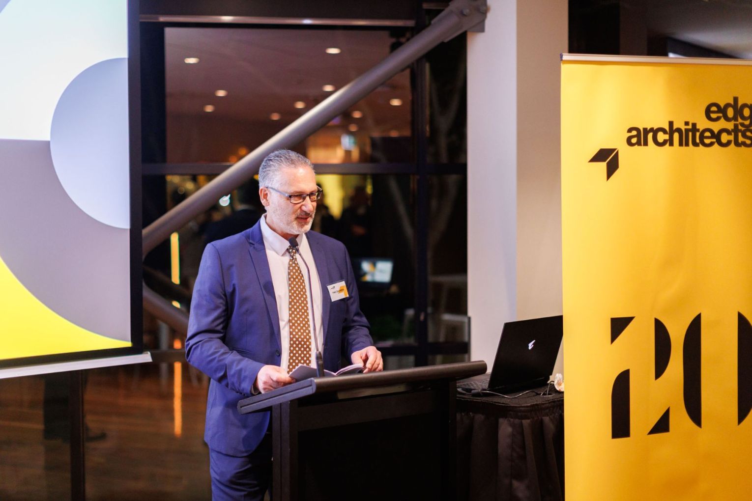 Pino Dichiera is the co-director and co-founder of Edge Architects, which is celebrating 20 years in business in 2025. Photo: Remco Albers/Milco Photographs.