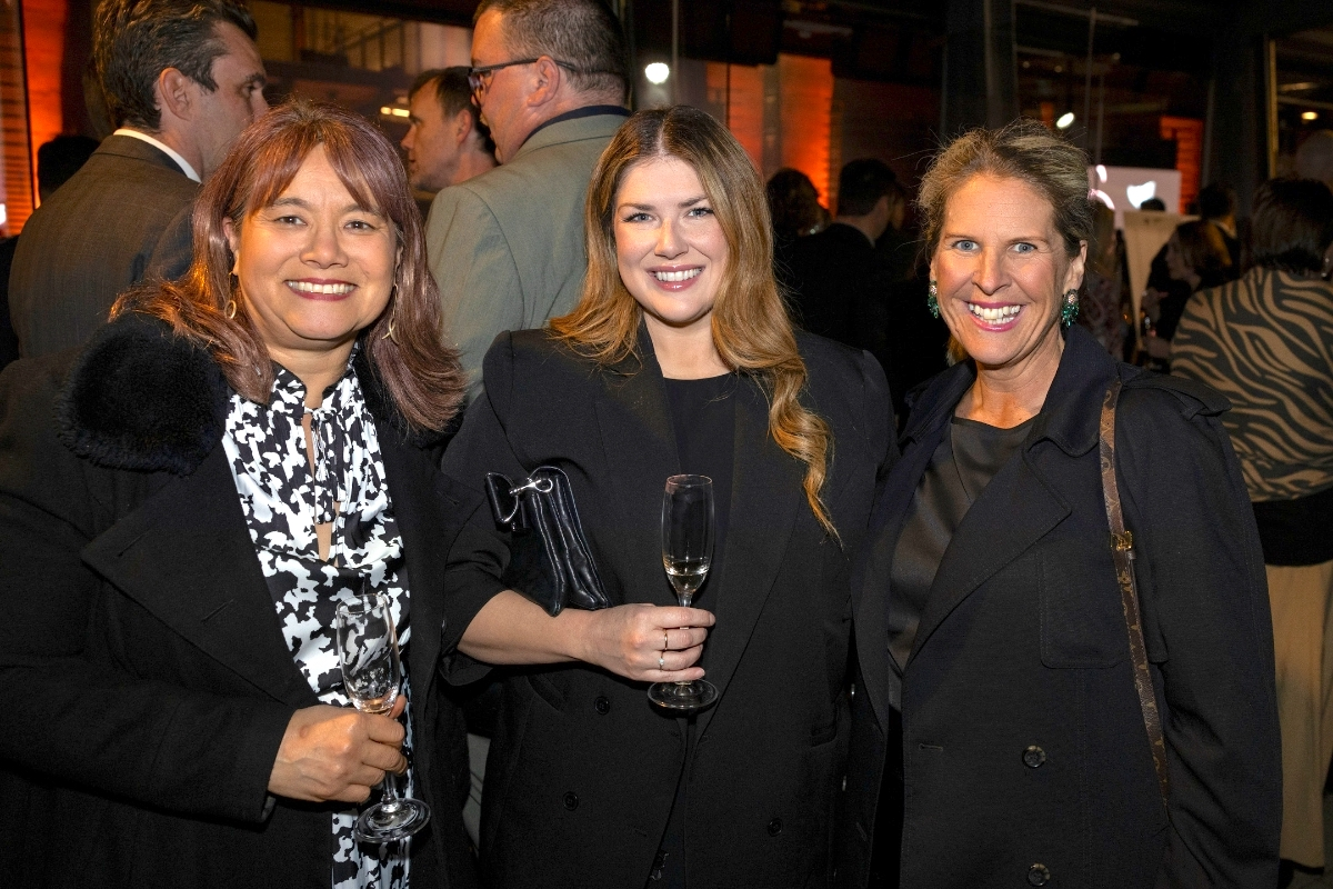 Ruth Harris, Emilie Reynolds and Renee Jeffrey