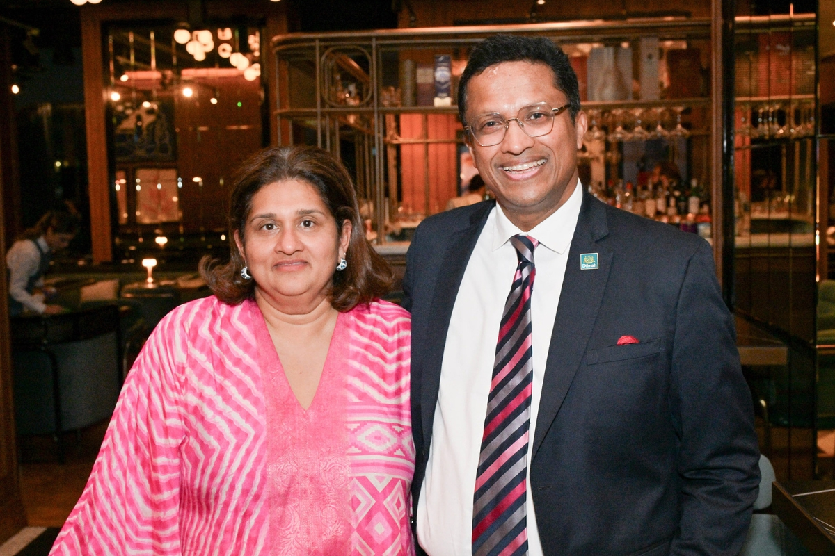 Serena and Dilhan Fernando