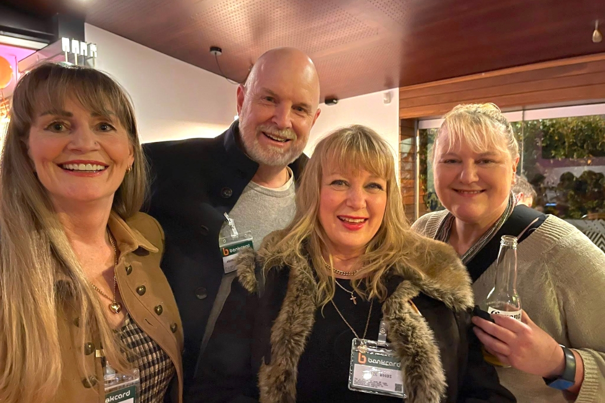 Sheree Lange, Andrew Vanehouse, Dodie Woods and Kristine Pert