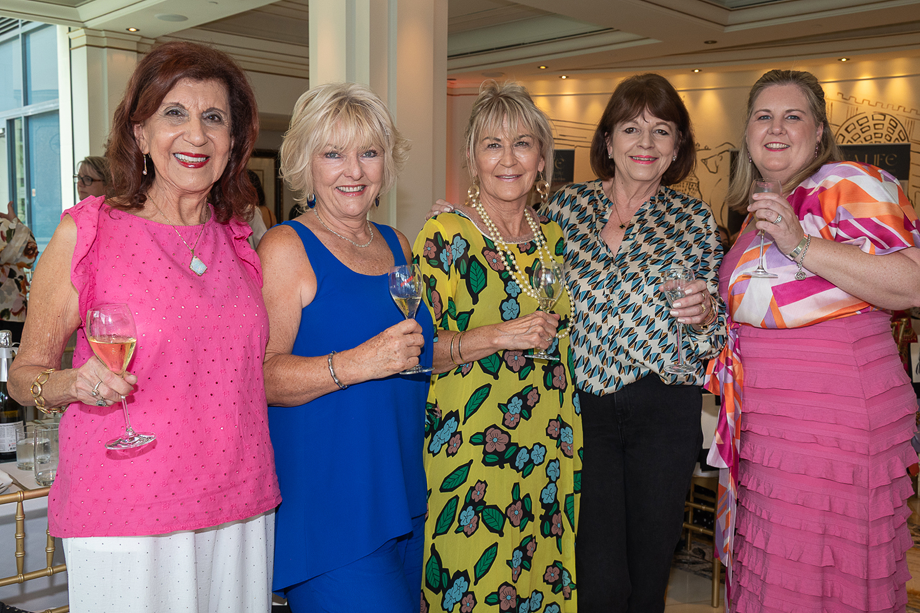 Marilyn West, Anna De Feo, Juli Trainor, Michelle Gould and Leah Gabriel