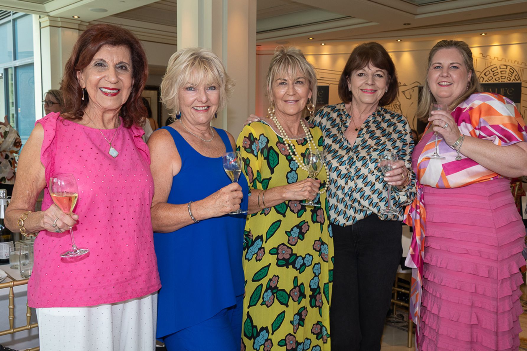 Marilyn West, Anna De Feo, Juli Trainor, Michelle Gould and Leah Gabriel