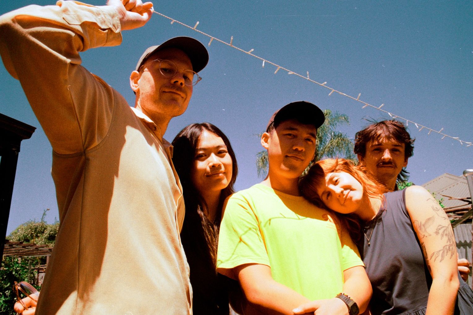 For Adelaide indie folk group St Jacques, releasing their debut EP "really feels like the top of a tall mountain for us". Photo: Mayah Salter / Supplied
