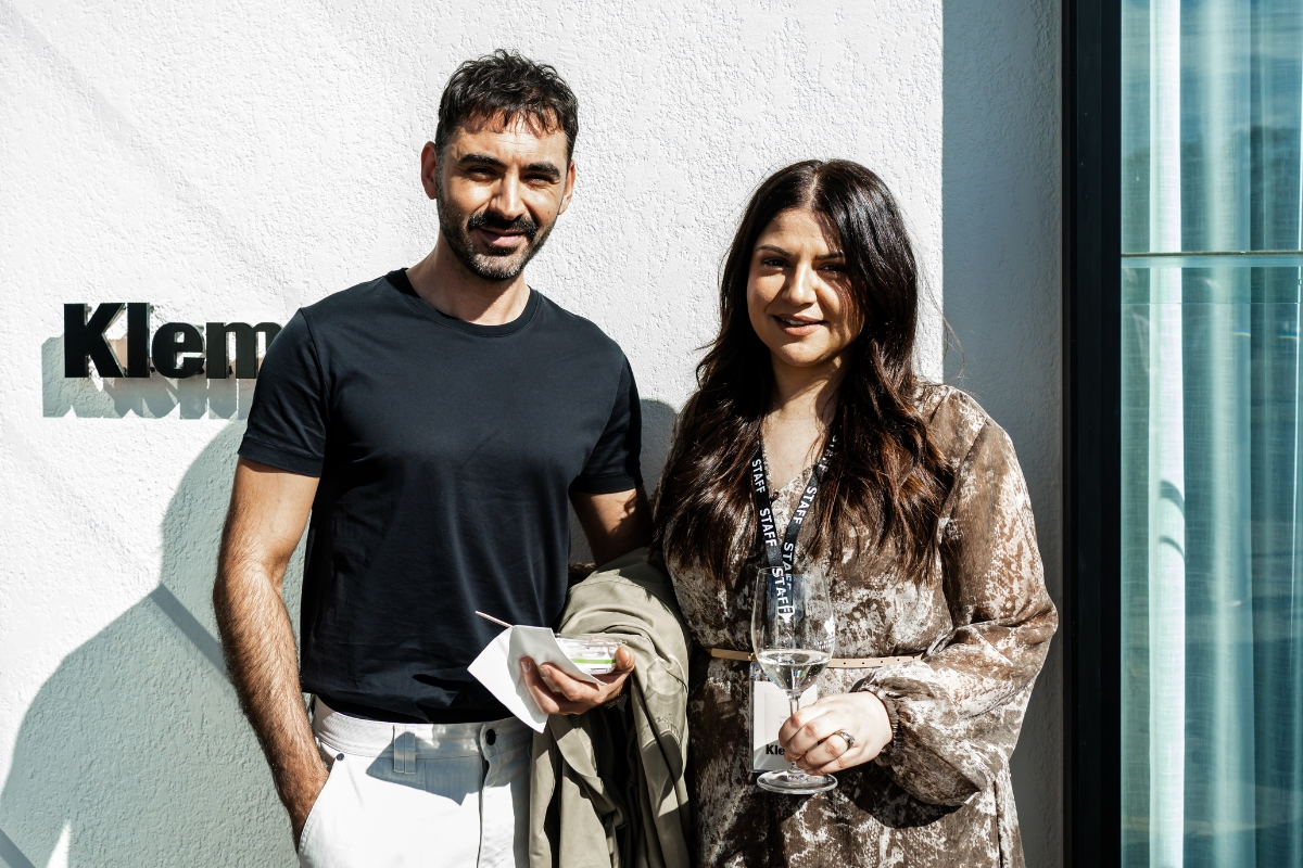 Stefan Vignogna and Georgia Halkias