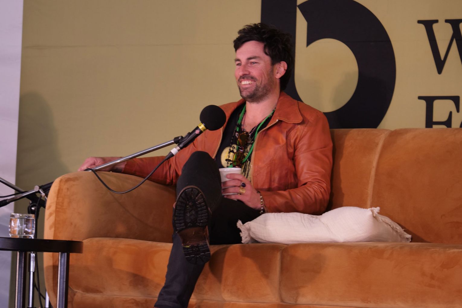 Todd Ley at Byron Writer's Festival 2025 | Credit: Karenza Ebejer