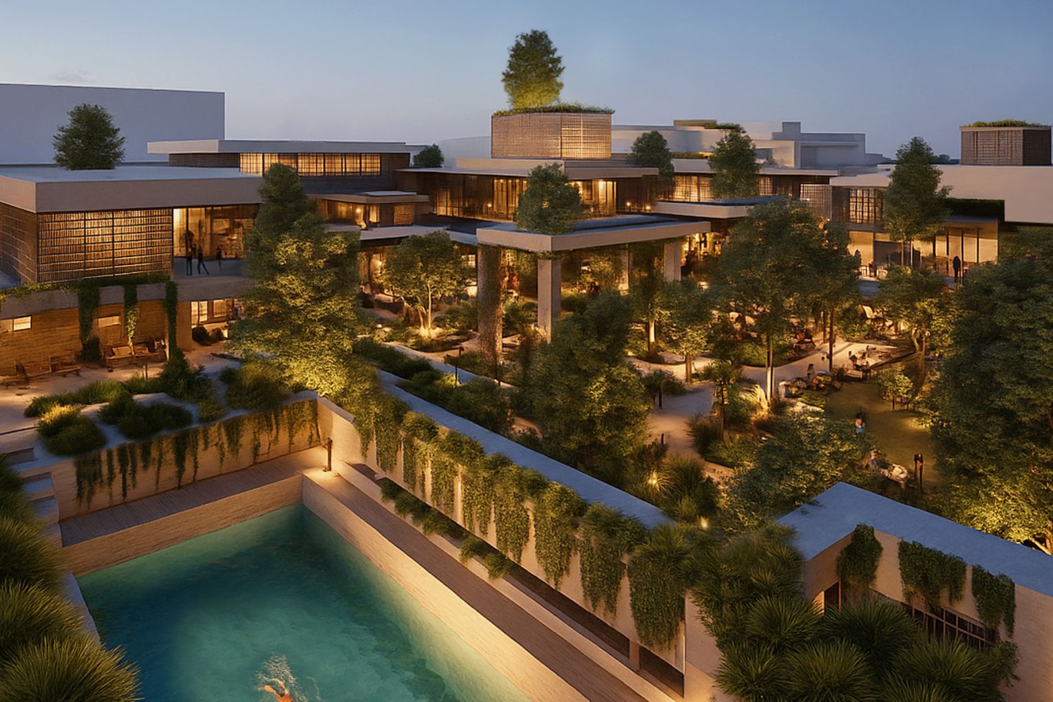 A render of Comiskey Group's proposed $180-million North Lakes Town Centre precinct | Credit: Comiskey Group / bureau^proberts