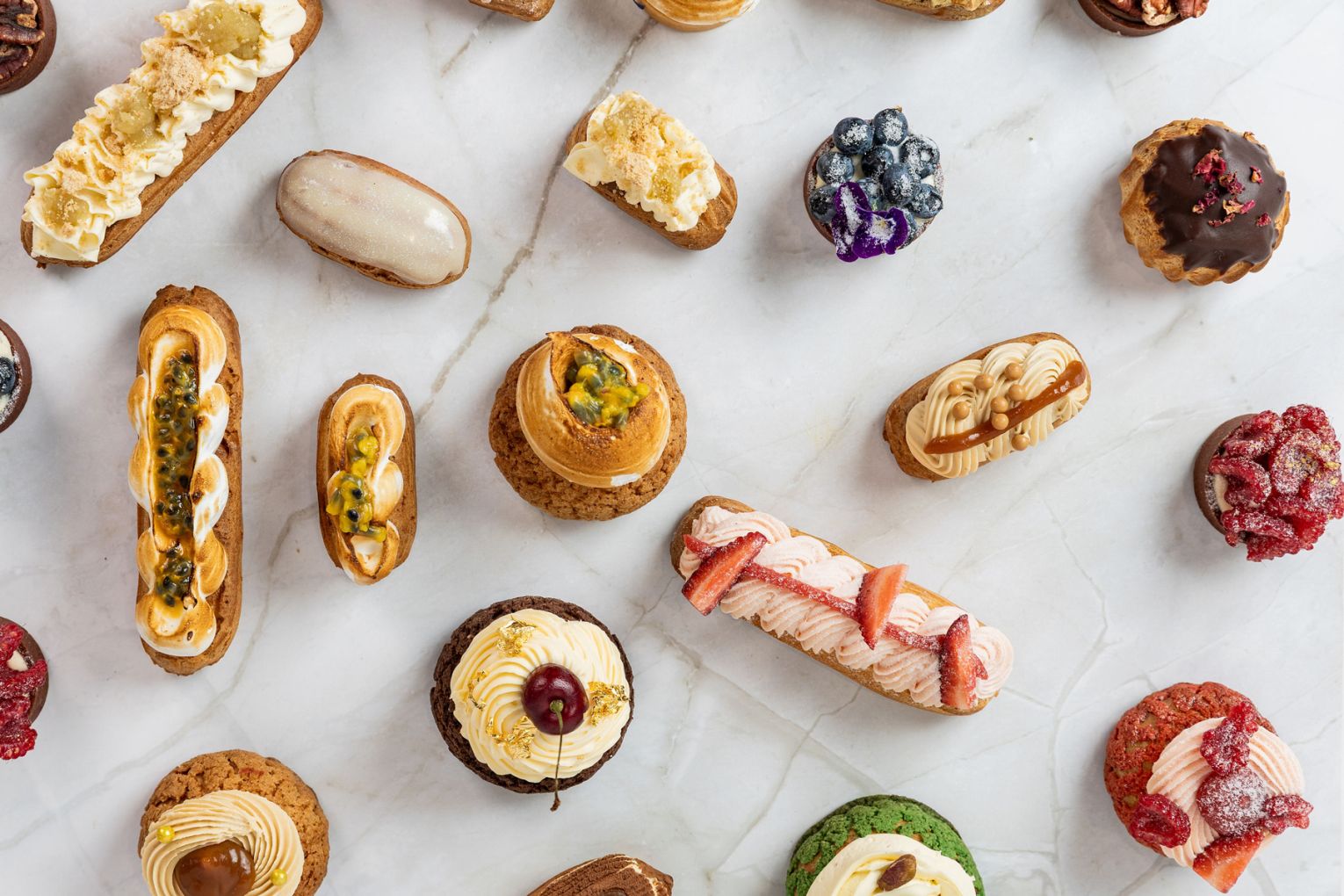 Eclair at the Bay will be bringing its lauded range of patisserie goodies to Newstead next year | Credit: Eclair at the Bay/Ryan Baldwin