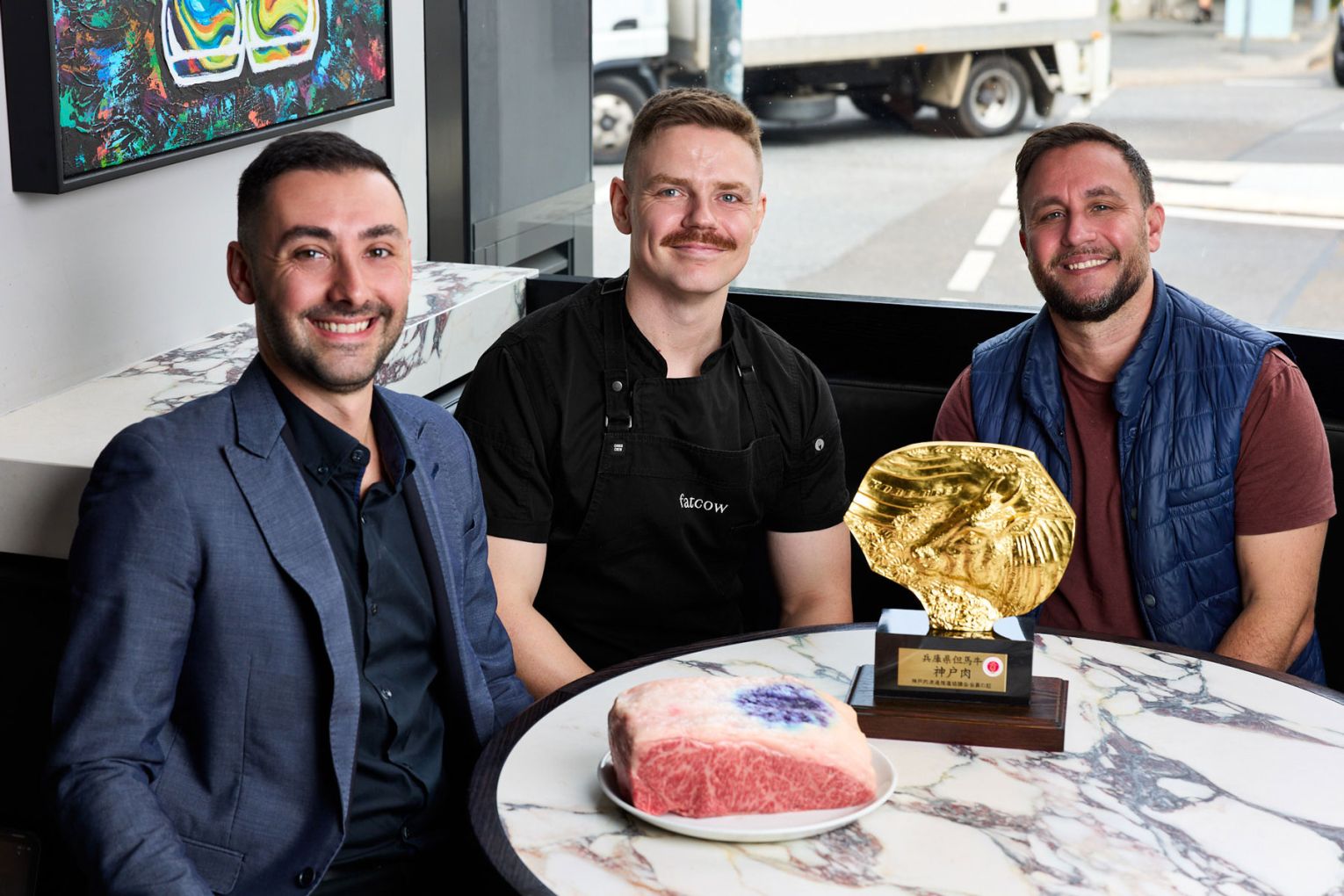 Fatcow joins one of the world's most exclusive culinary clubs as Queensland's first certified Kobe beef restaurant | Credit: Markus Ravik