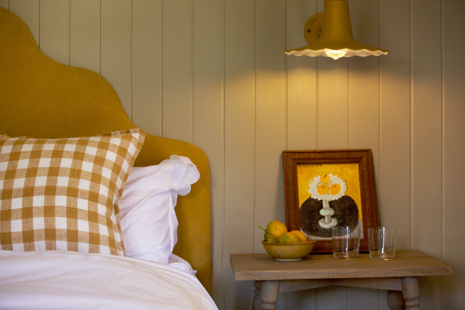 One of the rooms at Kin Kin Hotel, image supplied