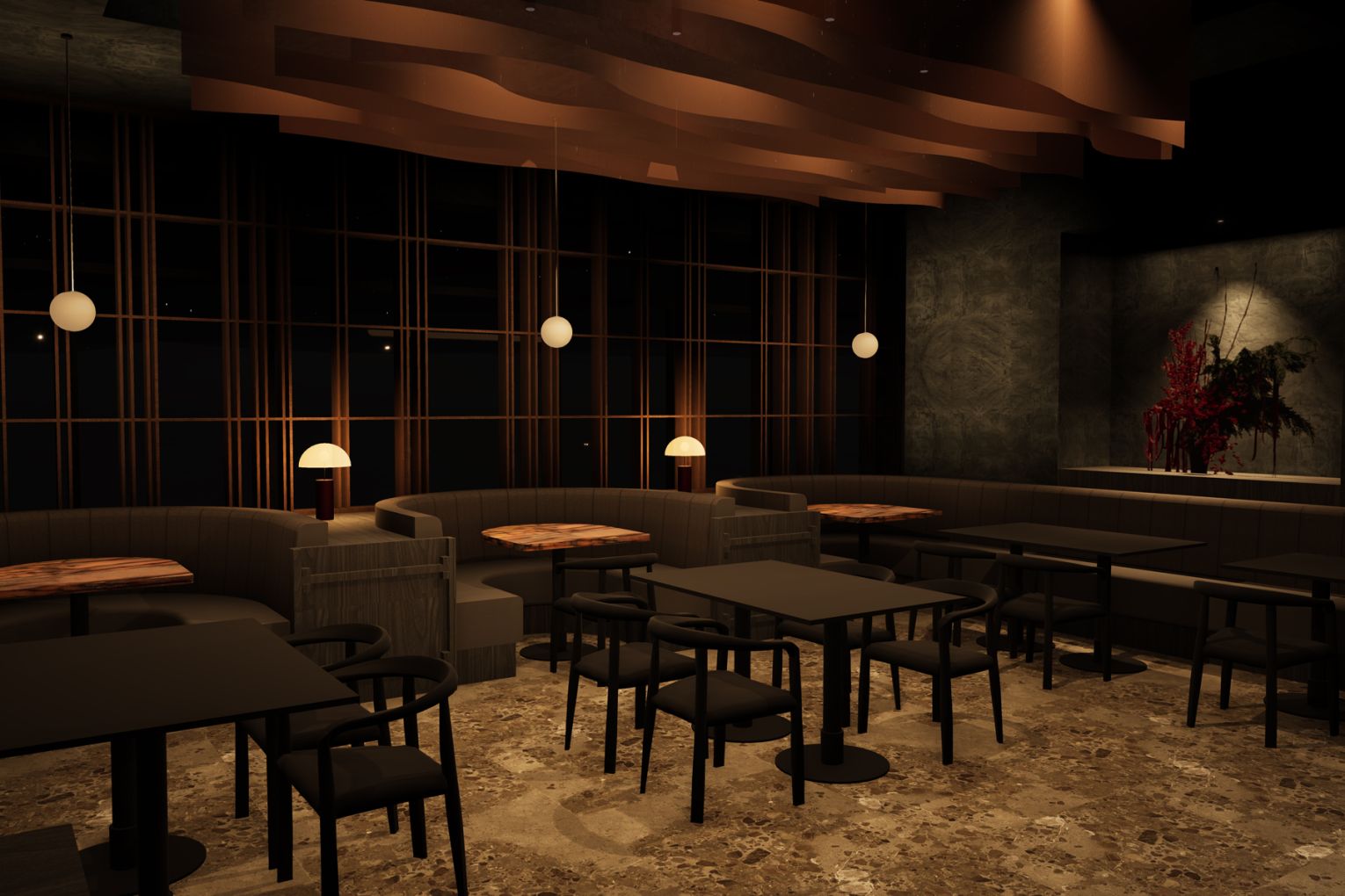 Renders of the new-look Mamasan Broadbeach