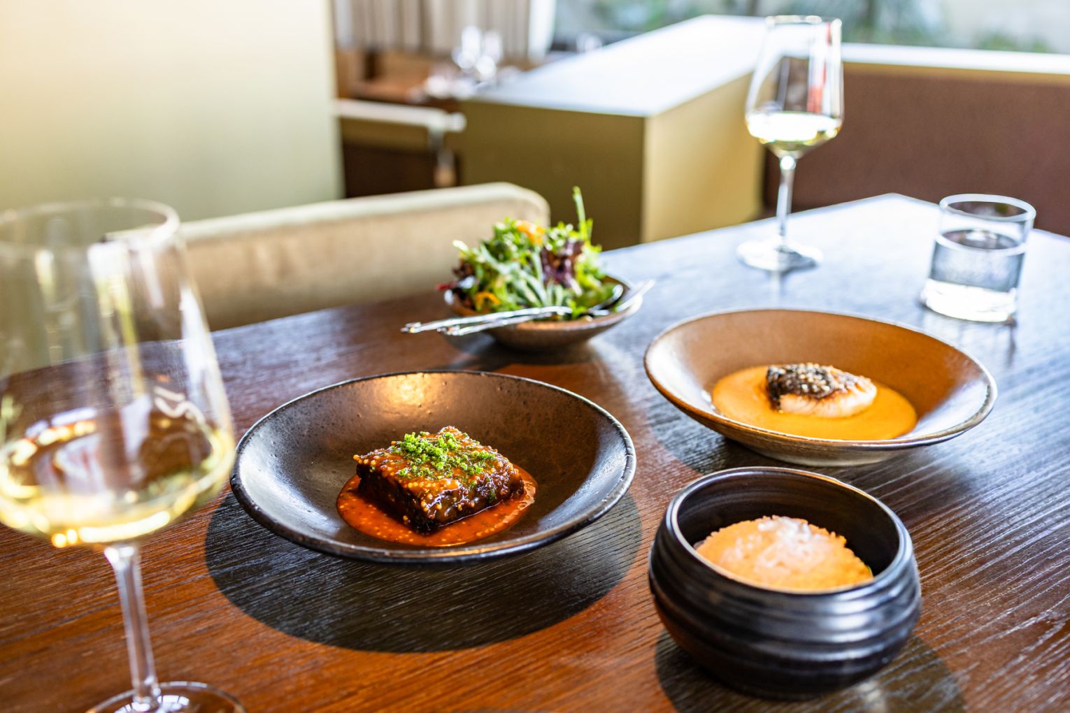 Three-course weekend lunch menu at Norté