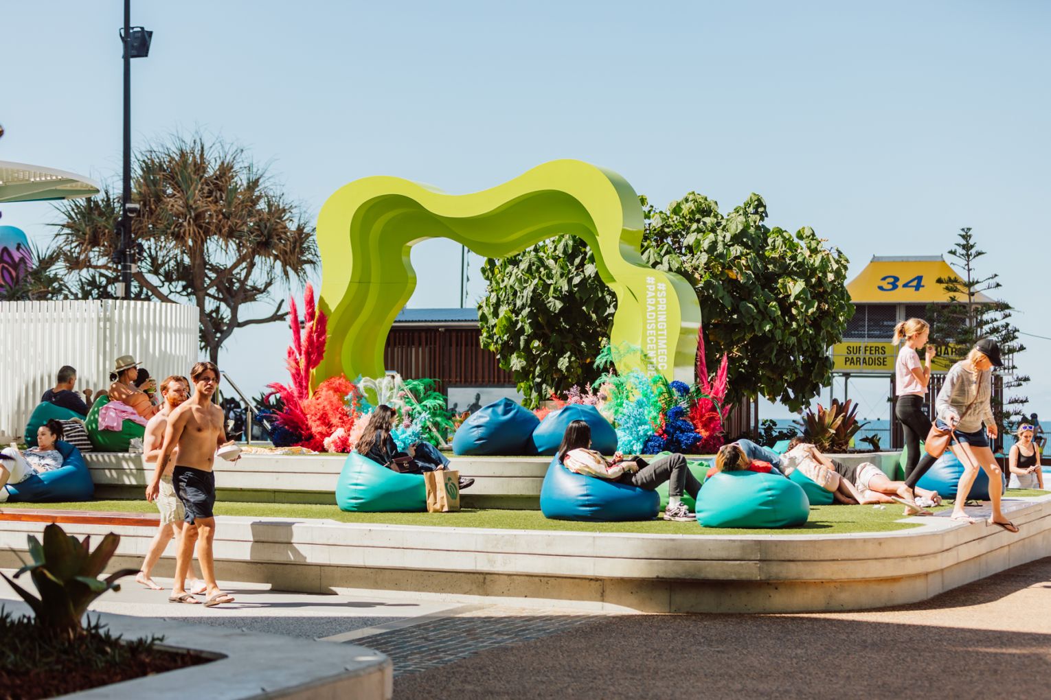 School holiday fun blooms at Paradise Centre with kids’ workshops, daily giveaways and dazzling fire shows | Credit: image supplied