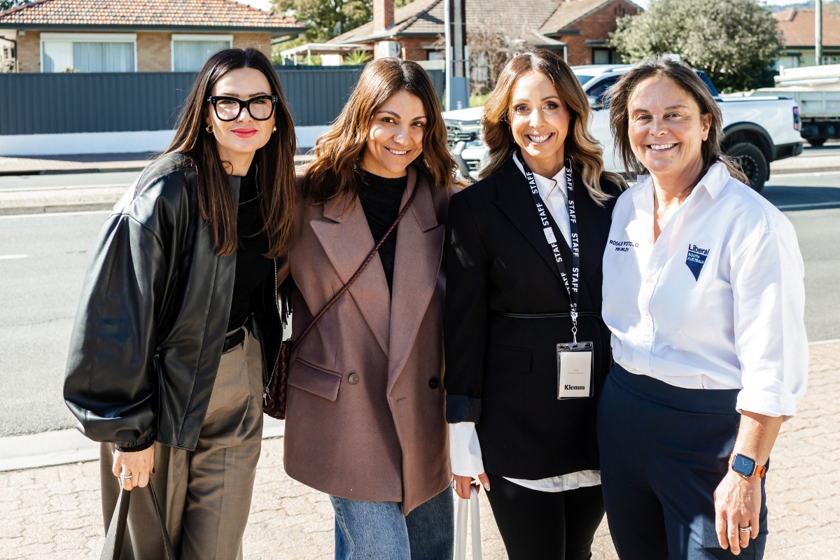 Teegan Cocchiaro, Arielle Lopresti, Carmel Siciliano-Klemm and Rosalie Rotolo