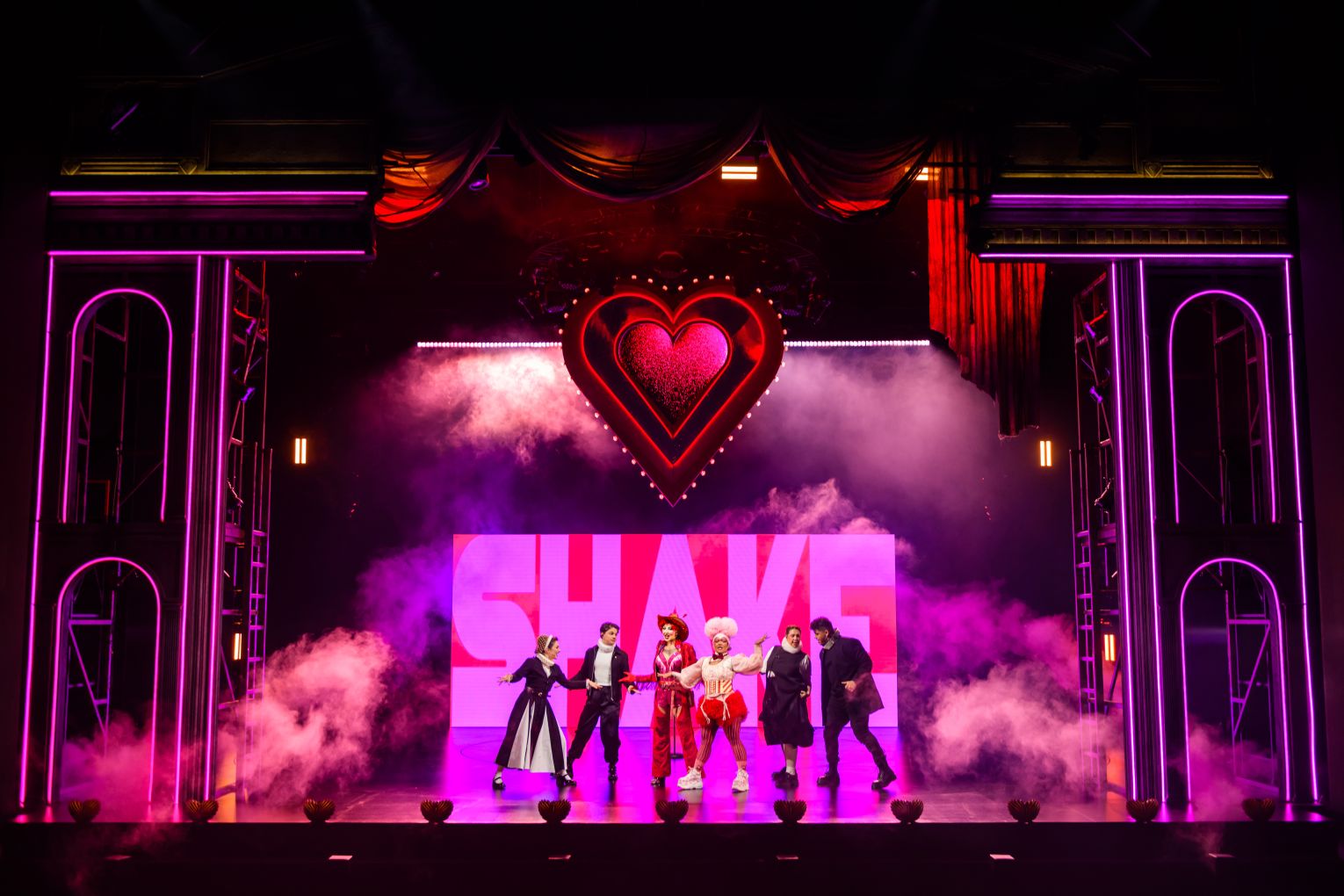 Shakespeare ... but not as you know it in The Lovers, Shake & Stir's  Brisbane Festival treat. Photo: Joel Devereux 
