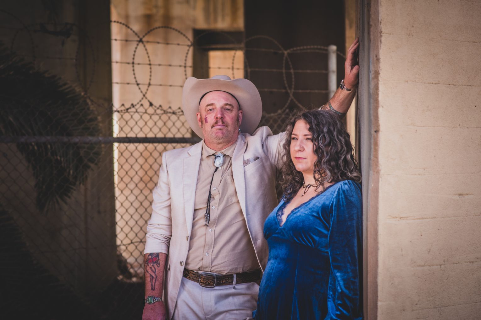 Snooks La Vie and Courtney Robb have recorded their debut album Down in the Dirt. Photo supplied / credit Emma Luker.