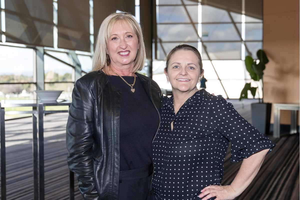 Tracey Lawrence and Deborah Thomas