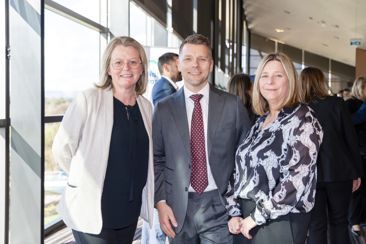 Trisha Rogers, Mark Smith and Gail Giordani