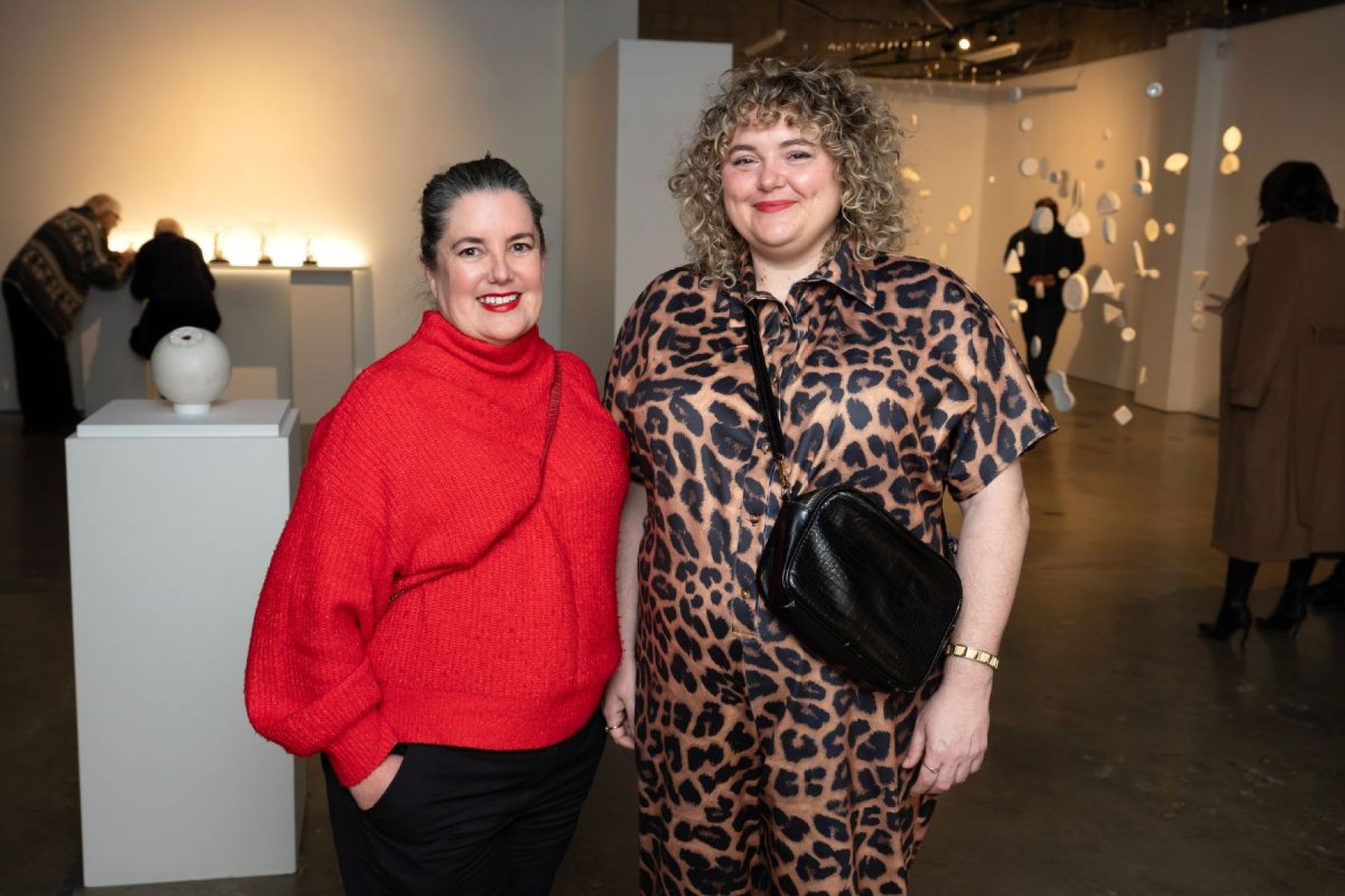 Ursula Halpin and Lauren Mustillo