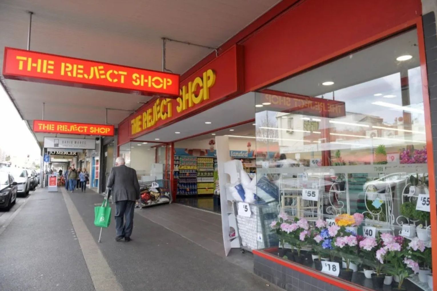 The Reject Shop's familiar name and red and yellow brand will be phased out.