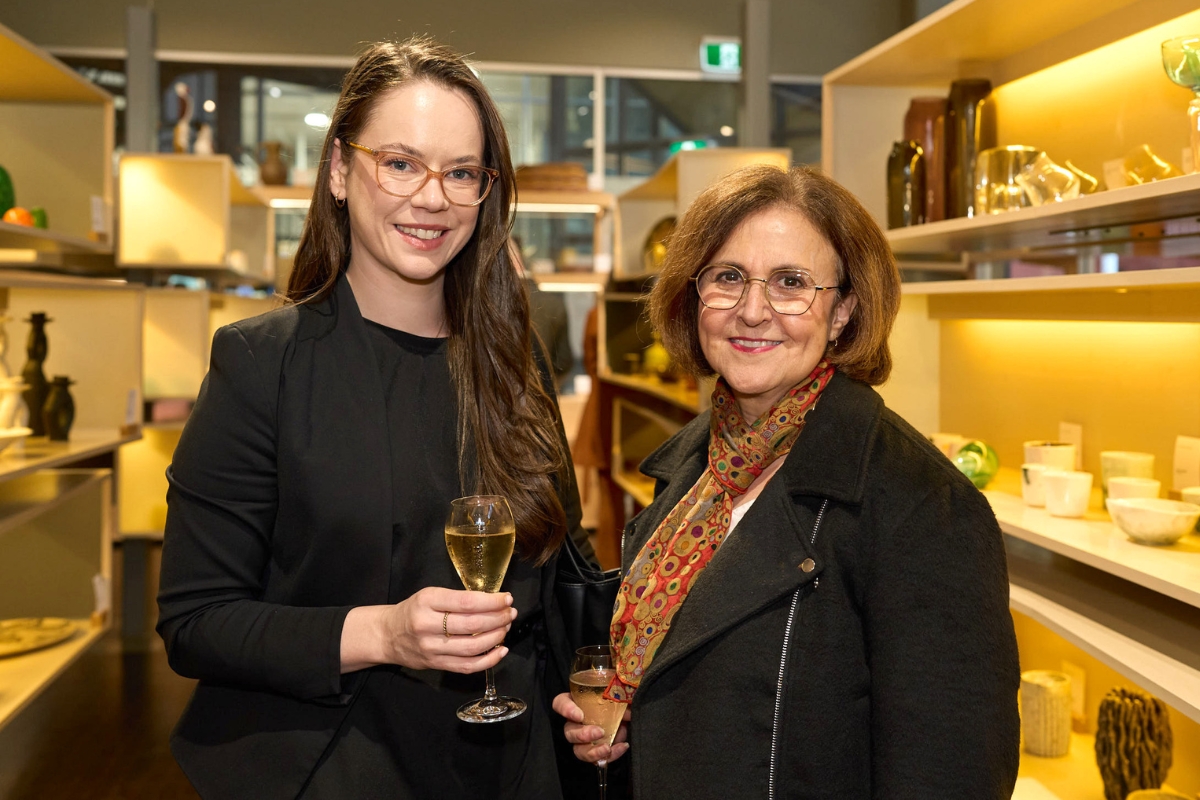 Georgie Grosset and Frances Uggias