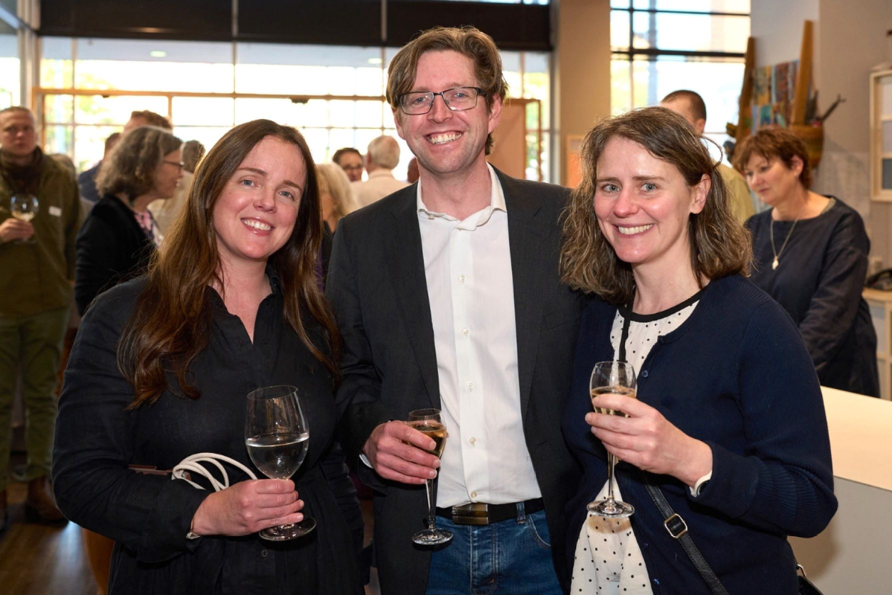 Madeleine Harland, Scott Foreman and Caroline Foreman