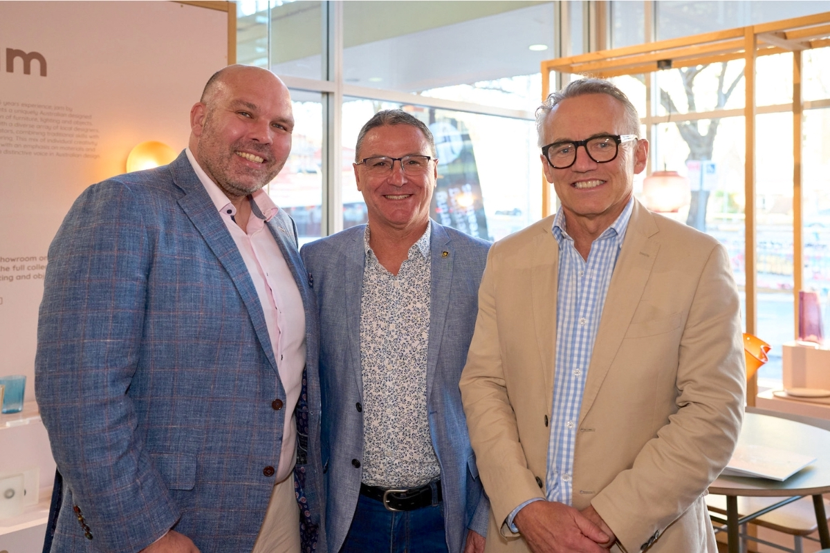 Justin Hanson, John Hood and Mark Roderick