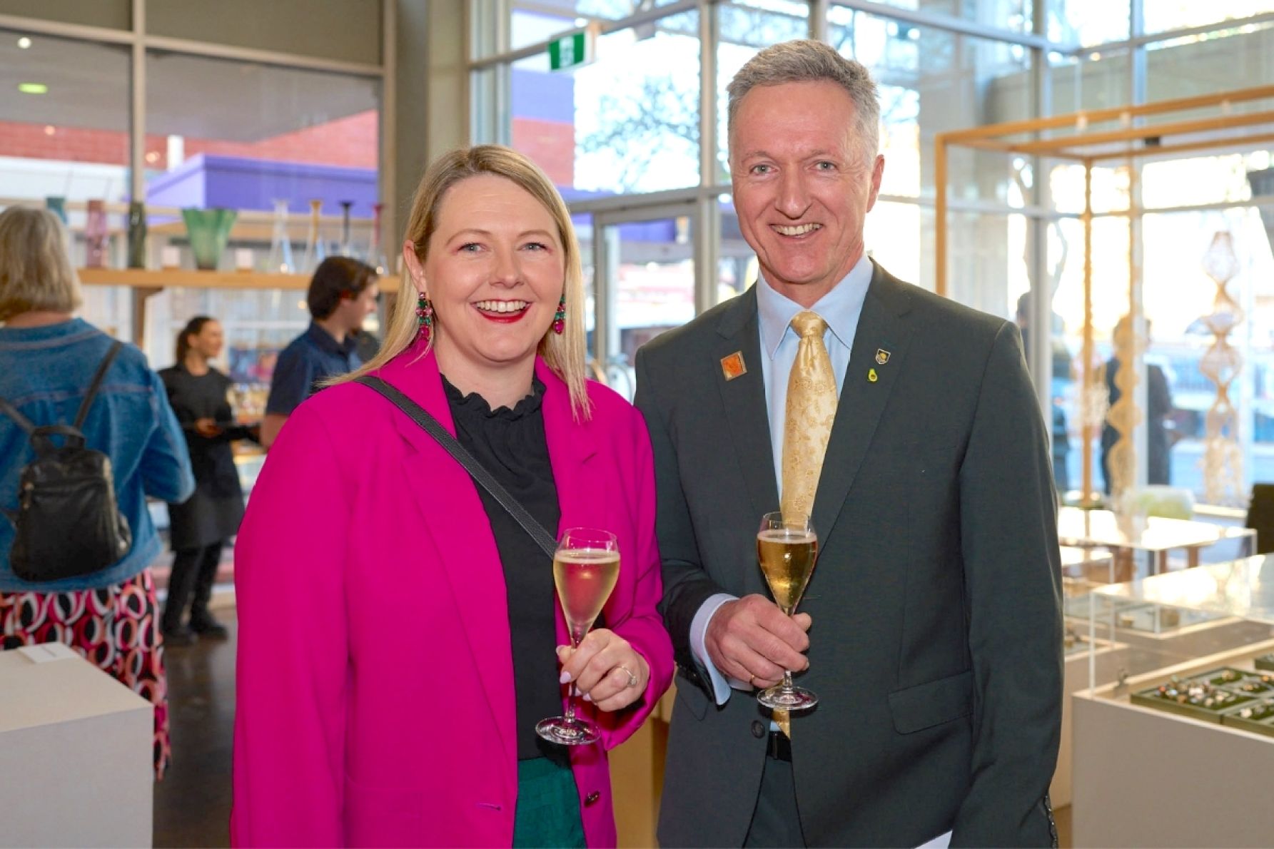 Lauren Hillman and Sean Parsonage