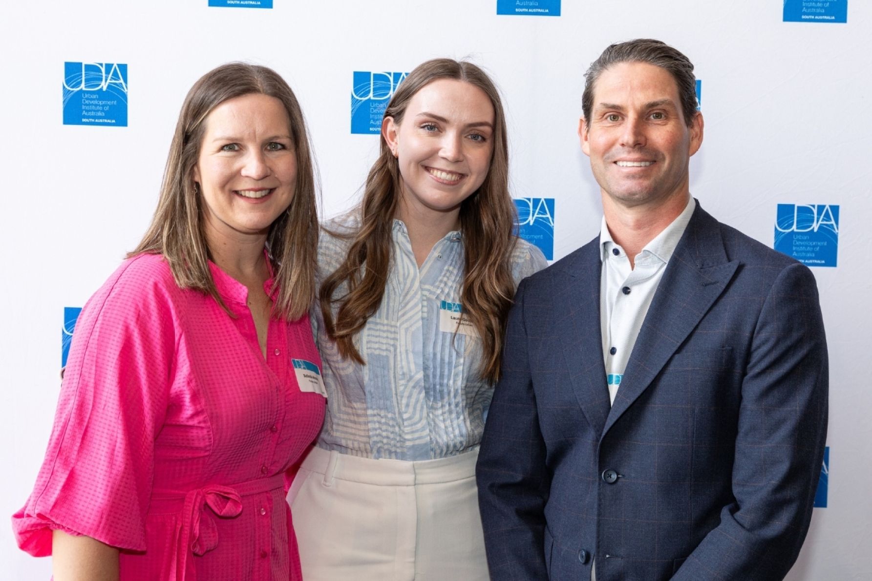 Belinda Monier, Laura Goulden and Gregg Jenkins