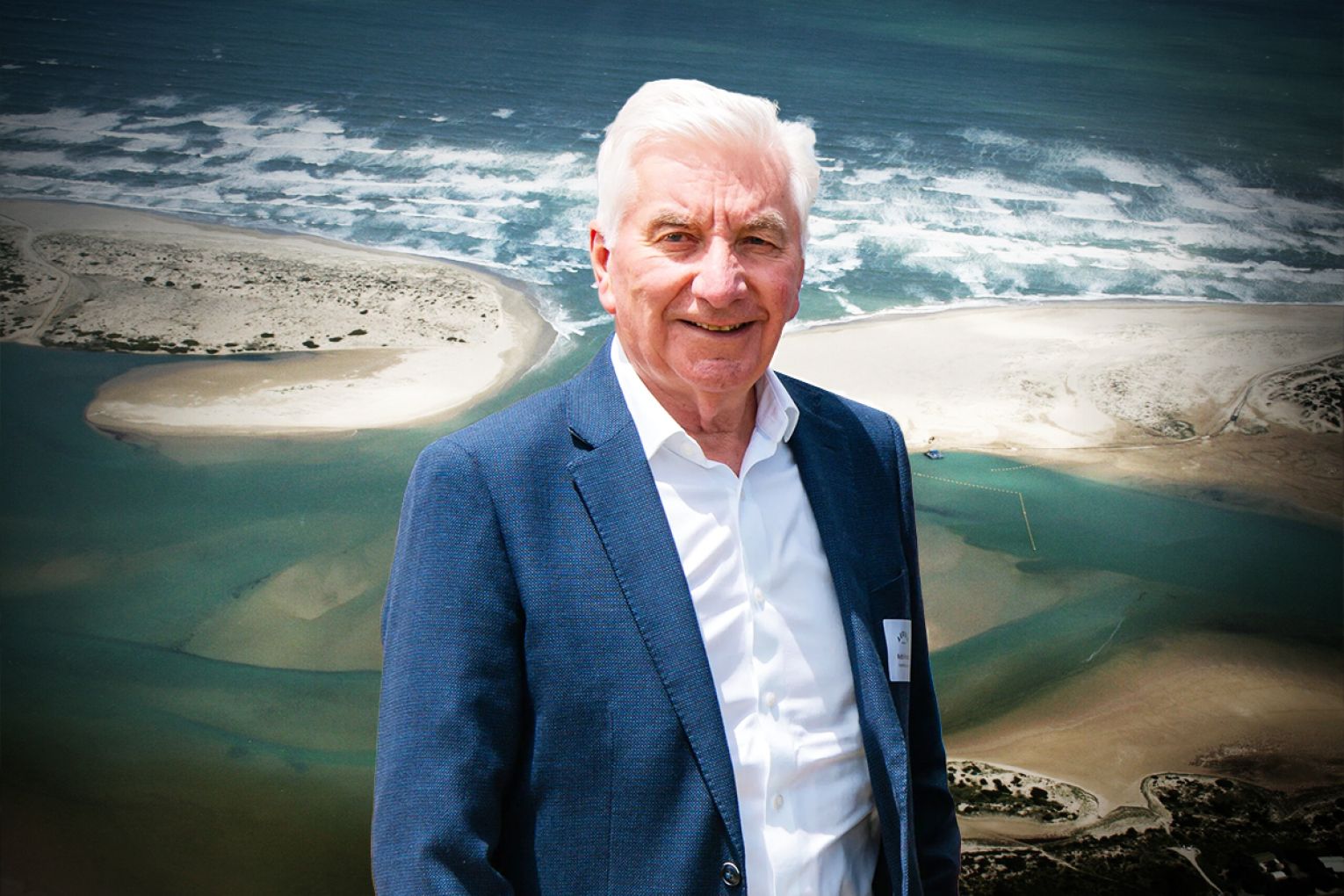 Alexandrina Mayor Keith Parkes called for more funding for critical water research. Graphic: Jayde Vandborg