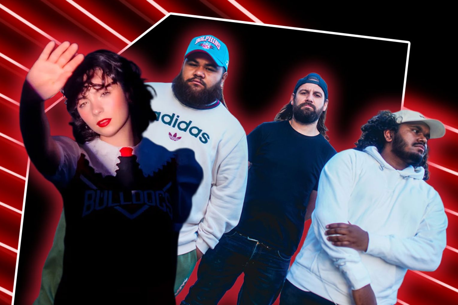 aleksiah and DEM MOB won big at the 2025 SA Music Awards. Graphic: Mikaela Balacco/CityMag.