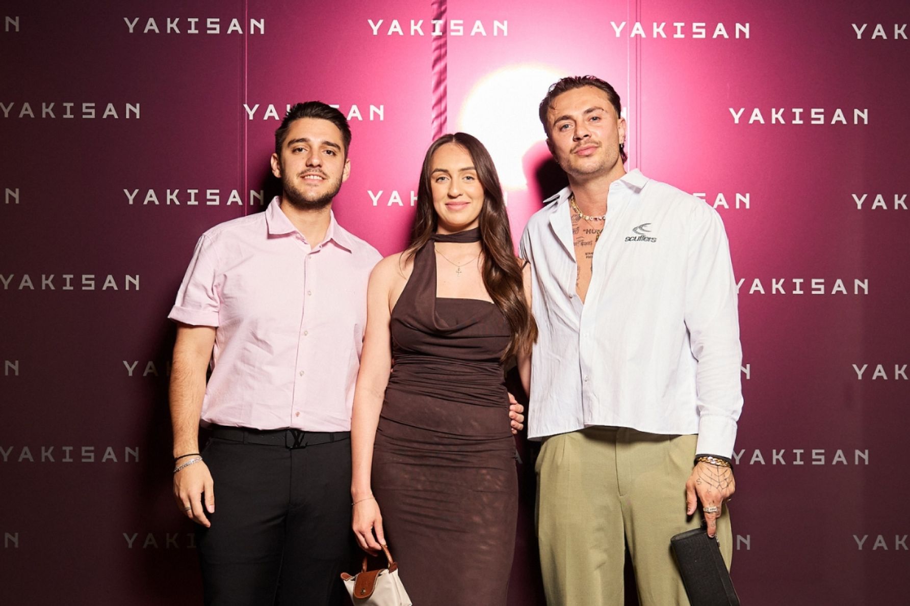 Eric Sialas, Latysha Forrest and Reno Marrasso