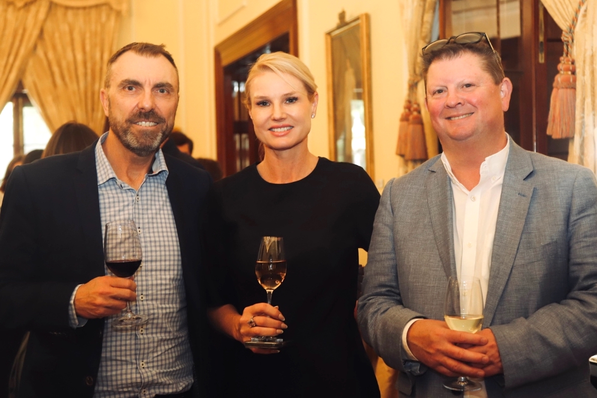 Adam Brown, Brooke Seward and Paul Wallis