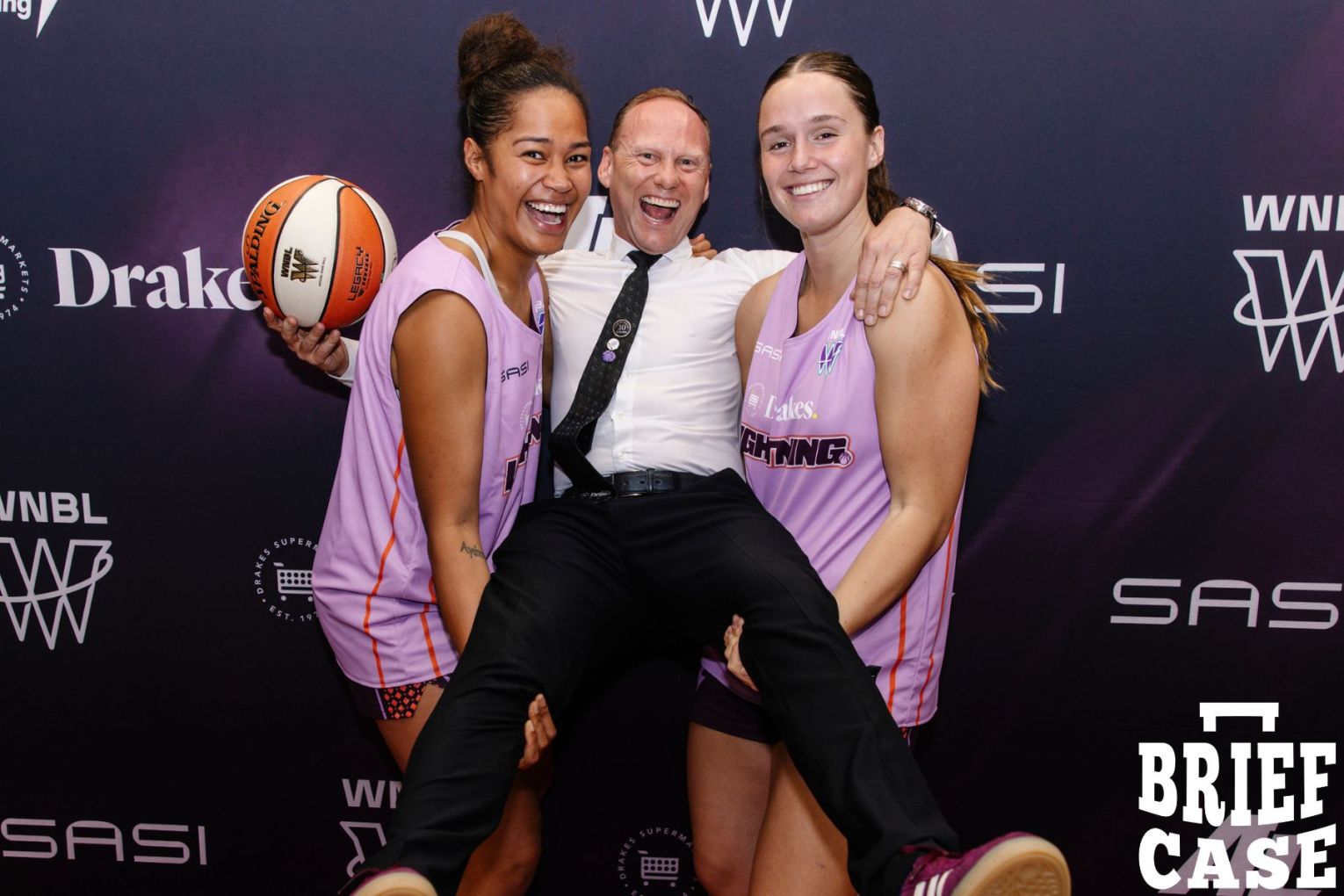 Ella Tofaeono, John-Paul Drake and Tayla Brazel. Photo: Supplied