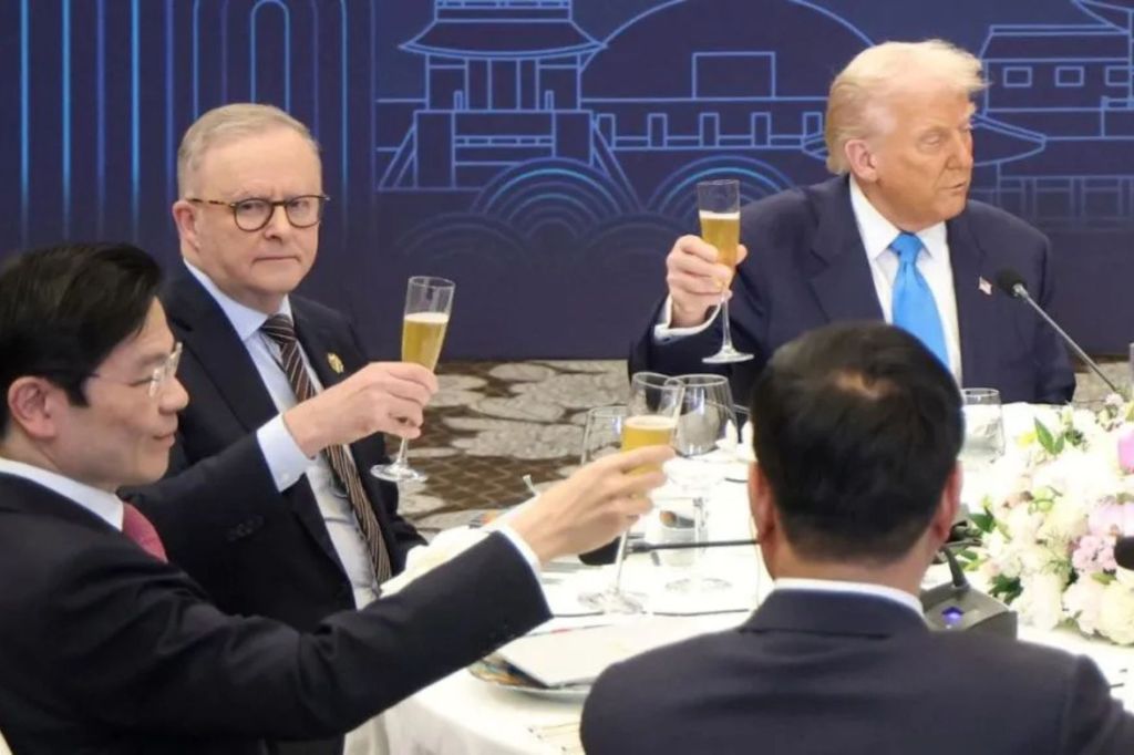 Trump singles out Albanese for praise at dinner