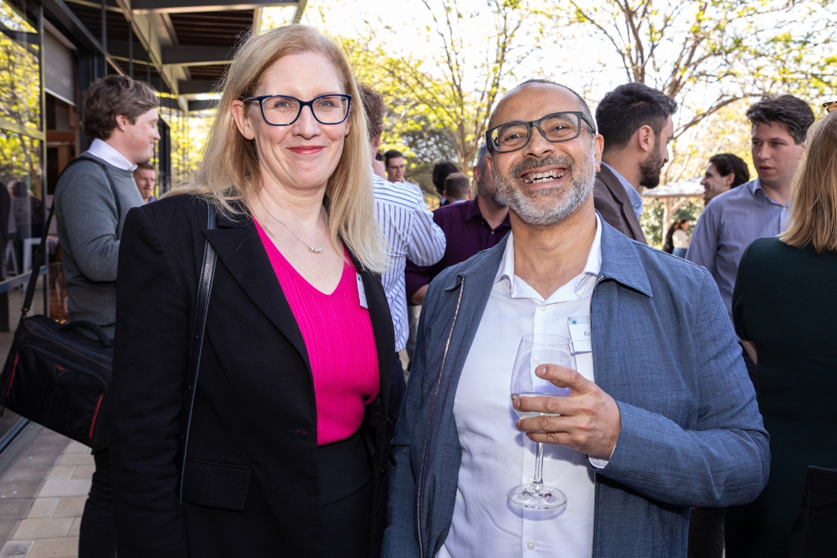 Alison Cusack and Edward Pool