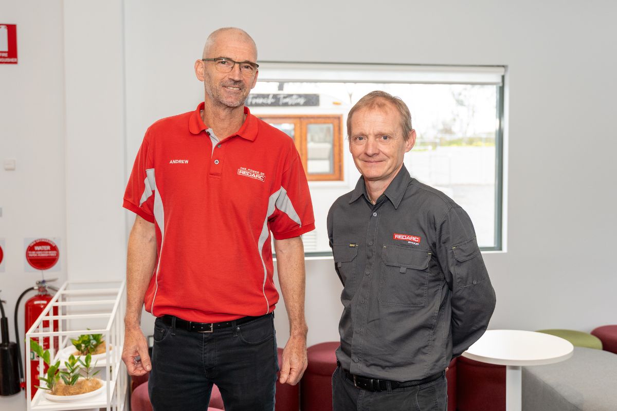 Andrew Rogers and Steve Bentley