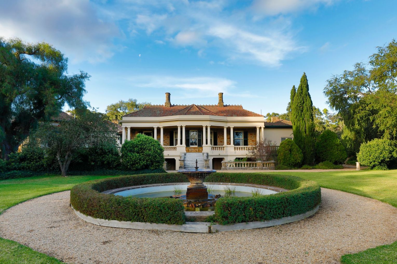 Andrew Morphett and Peter Hayward have put their beautiful Anlaby Sation on the market, more than 20 years after they acquired the sprawling property. Photos: Peter Hoare/SALIFE