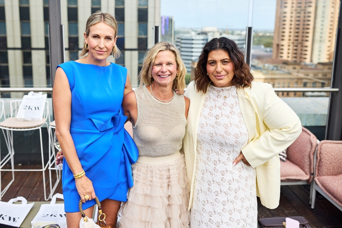 Rebecca Morse, Sarah Abbott and Ally Aoukar
