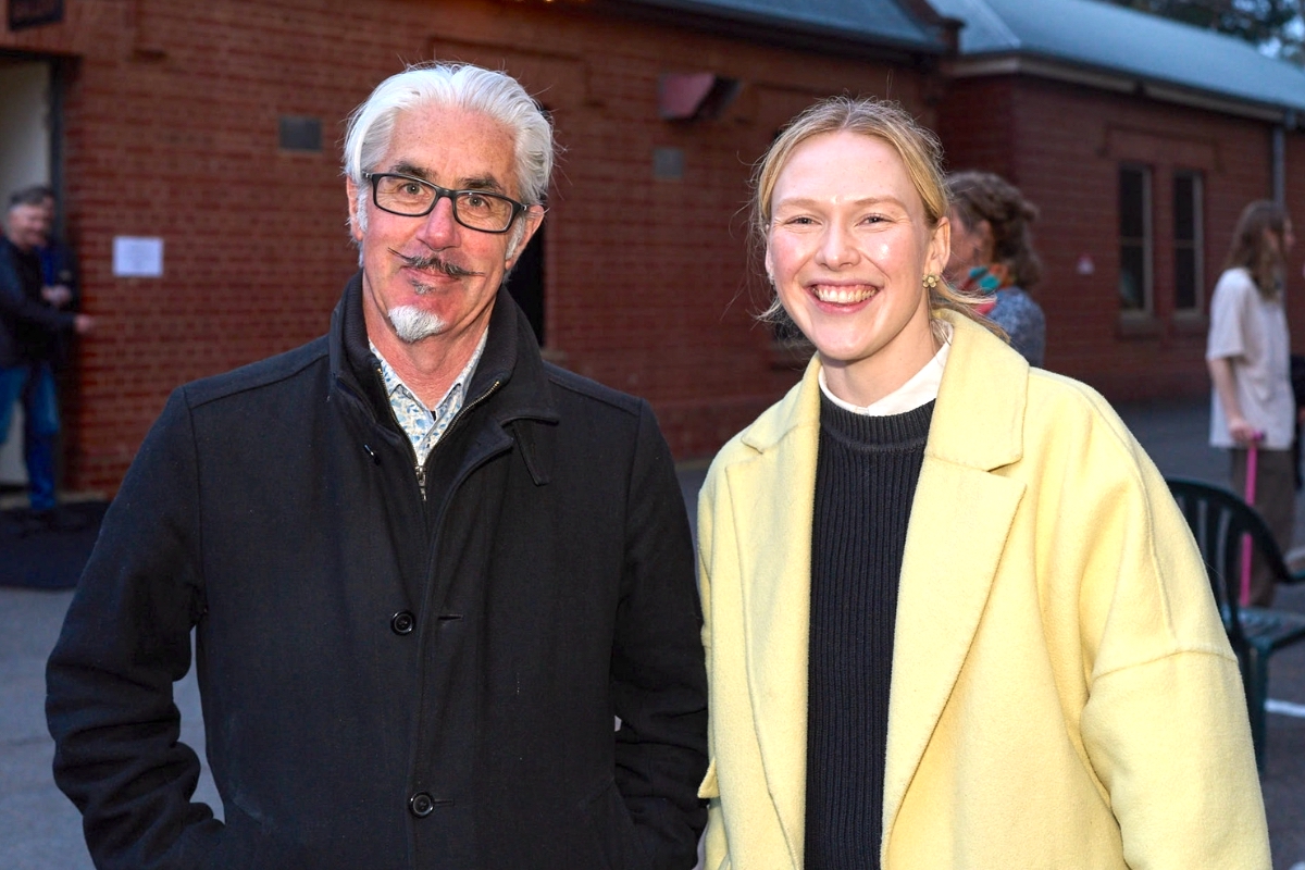 Barry Patton and Bernadette Klavins