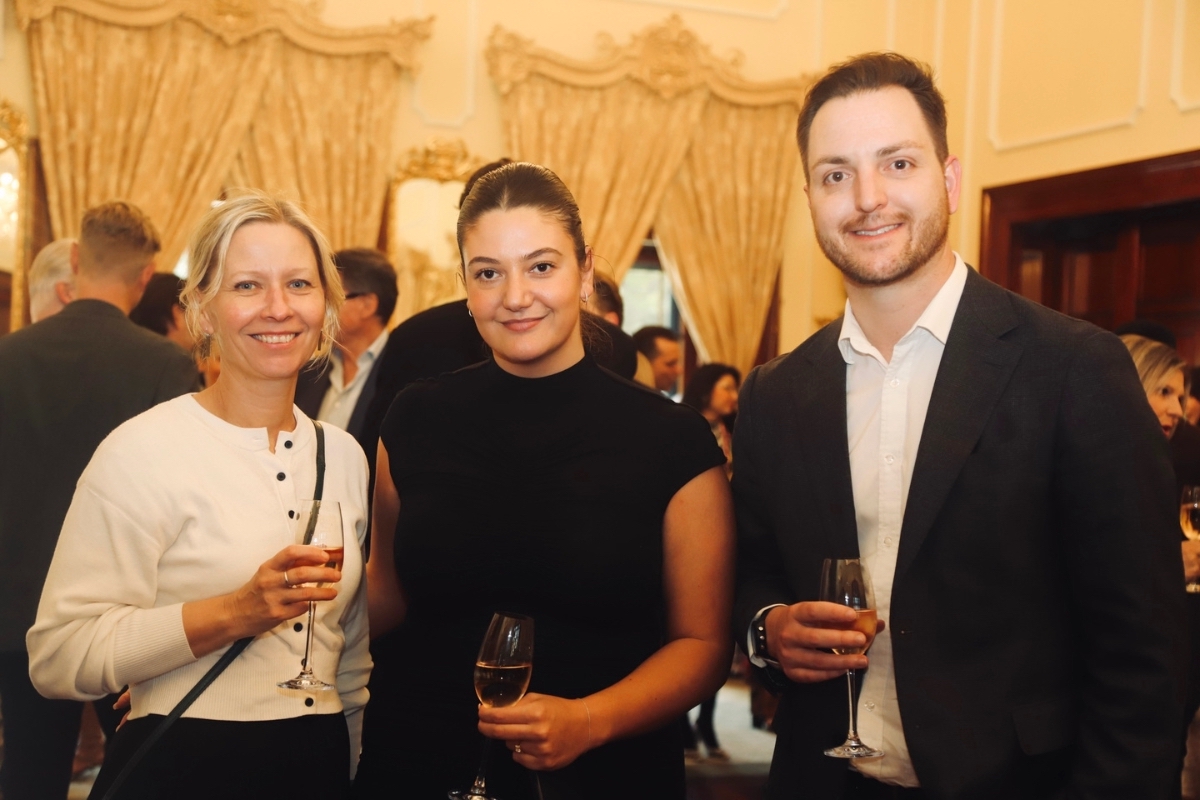 Bec Waters, Jasmine Disalvatore and Daniel Proctor