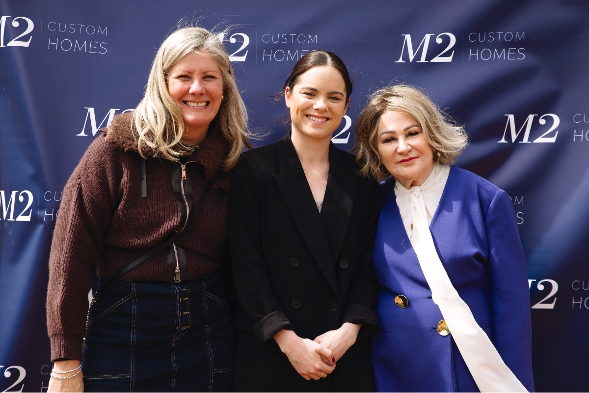 Belinda Bocson, Christie Bond and Gillian Aldridge OAM