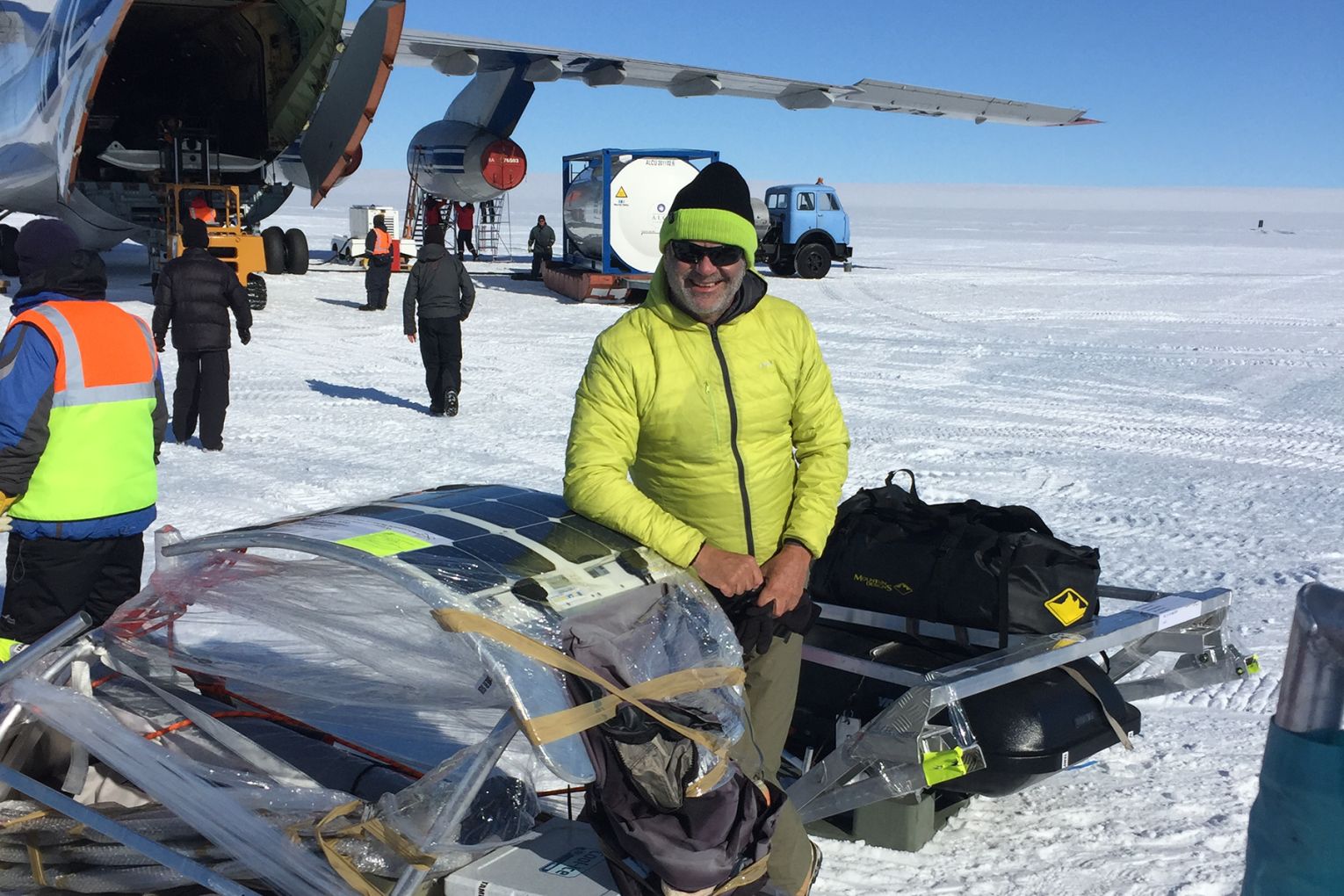 Charles Werb in Antarctica, 2015