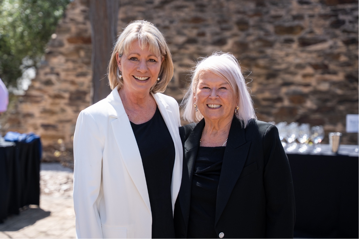 Cherylee Harris and Phyllis Southgate