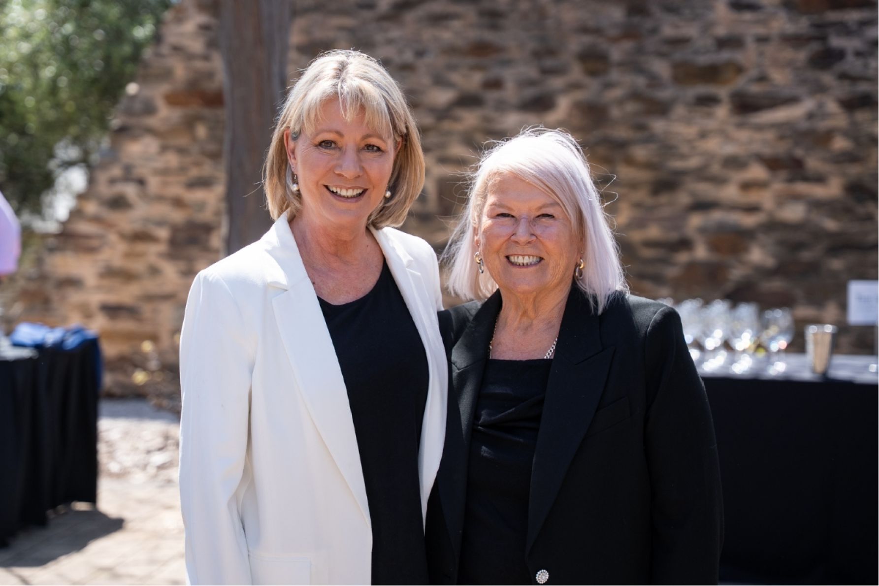 Cherylee Harris and Phyllis Southgate