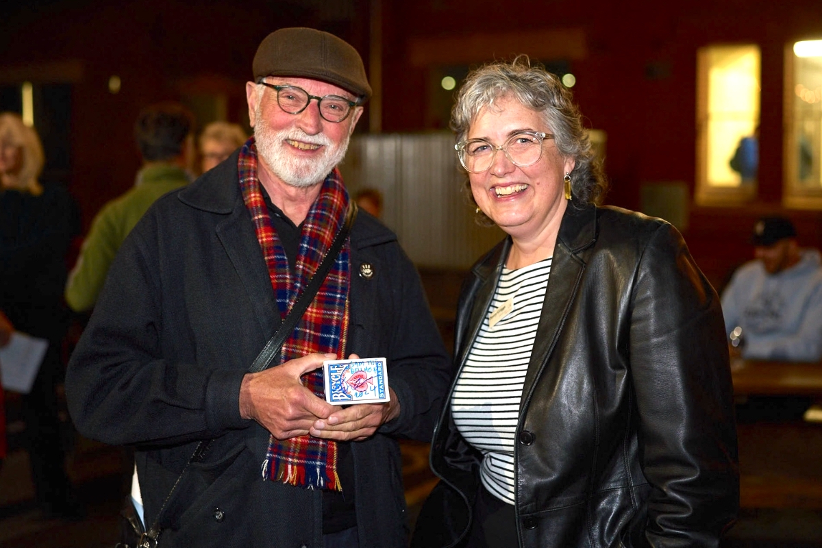 Chris Reid and Penny Griggs